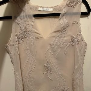 raw flowers and edges